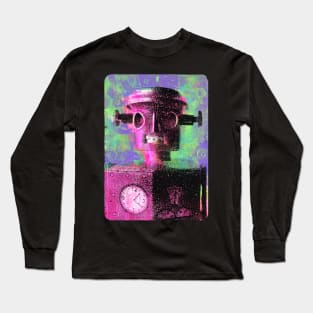 Retro Robot Long Sleeve T-Shirt